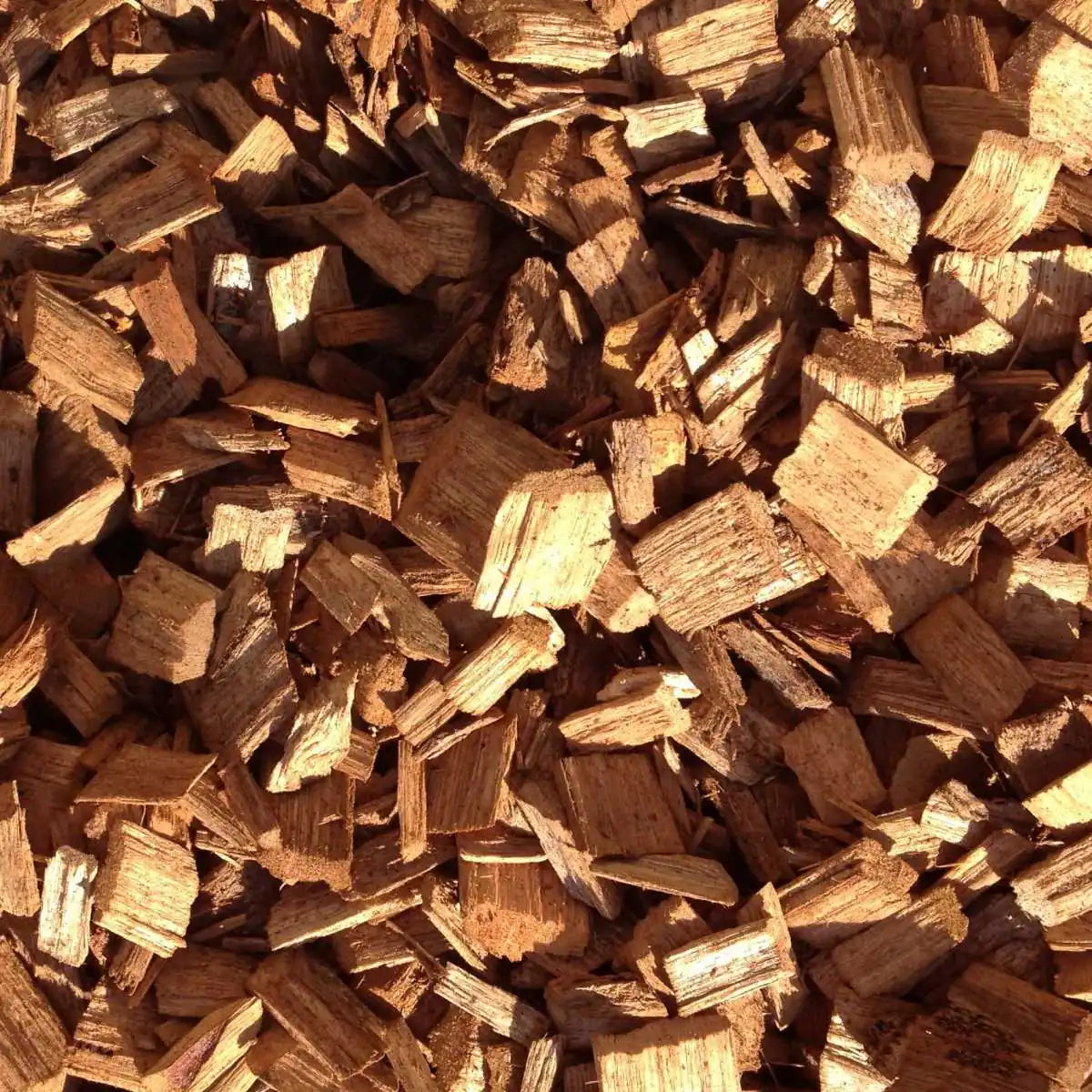 Hardwood Chips Brown Mulch